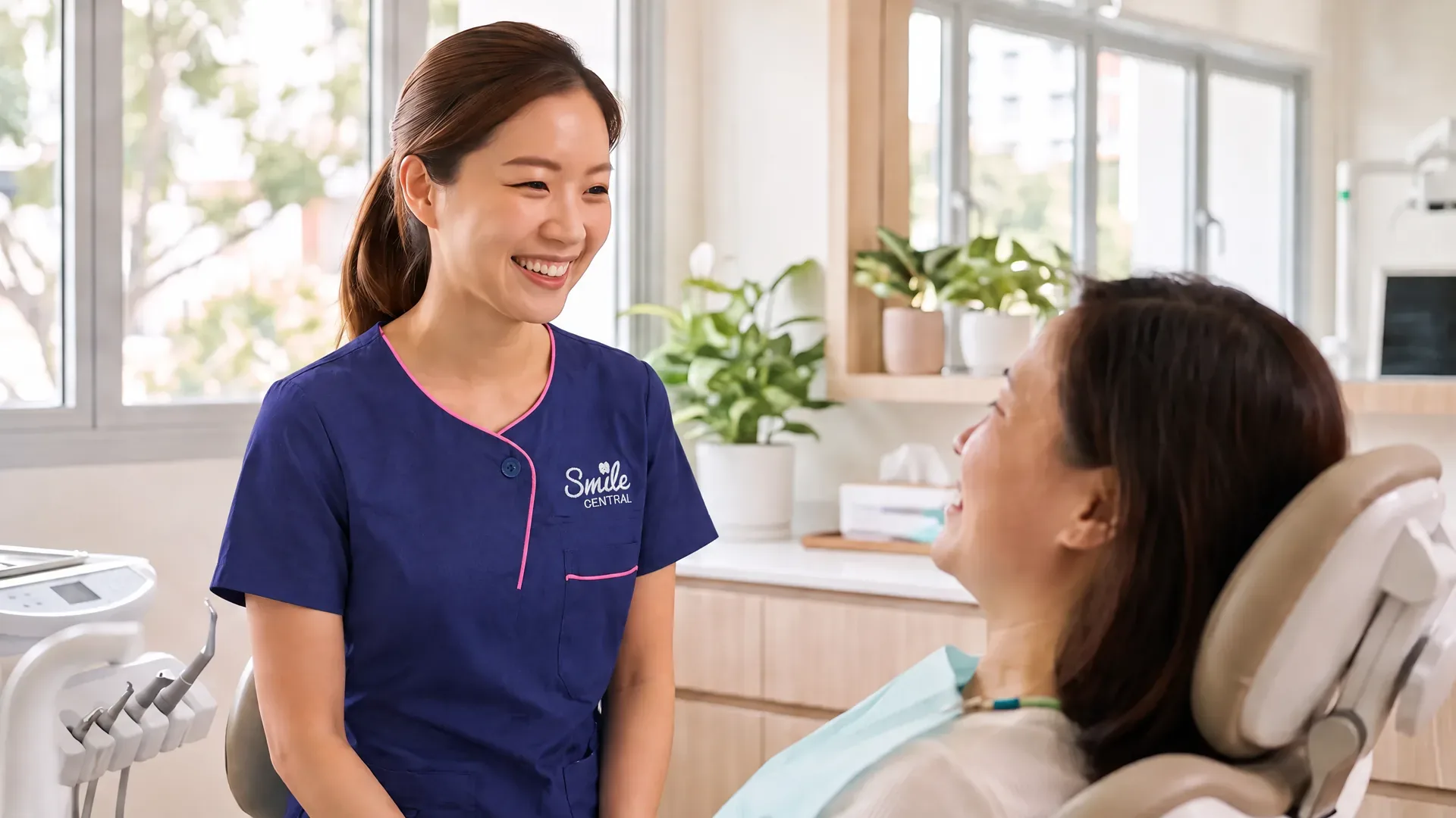 Warm, modern dental care at Smile Central Clinic